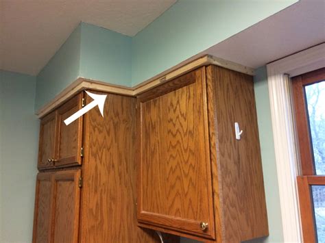 How To Install Crown Molding On Kitchen Cabinets With Soffits