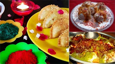 Holi 2023 Food List From Dahi Vada To Gujiya Dishes That Are A Must