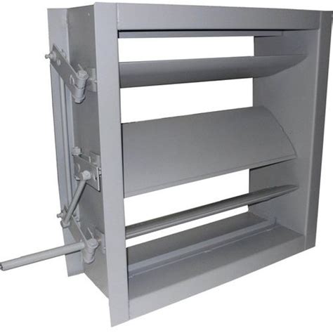 Mild Steel Aluminium Volume Control Damper For Industrial Use Shape