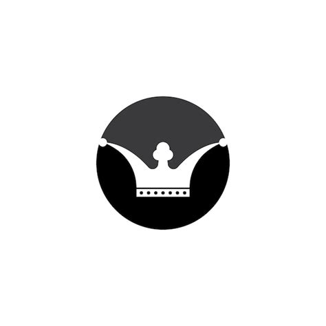 Premium Vector Crown Logo Template Vector Illustration