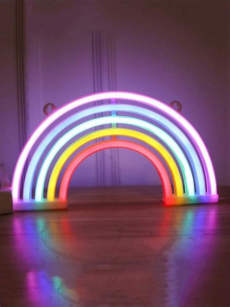 Rainbow Neon Light Lighting Room Decor Home Decor Etsy