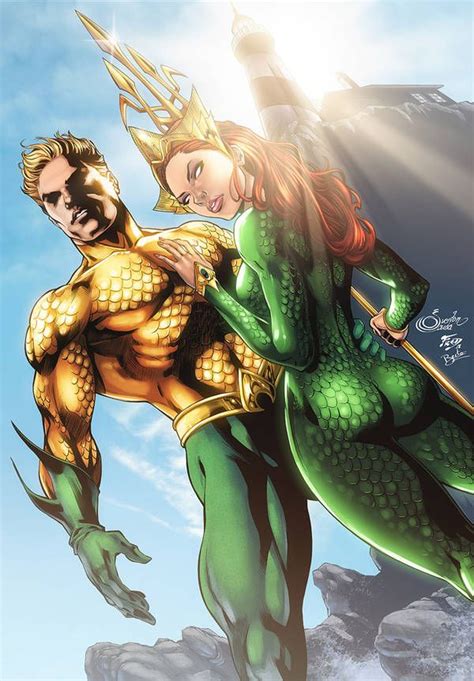 Aquaman Mera By Diabolumberto Aquaman Dc Comics Mera Dc Comics