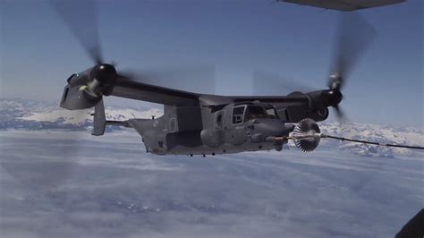 Watch V 22 Osprey Mid Air Refueling Must Watch Video Fighter Sweep
