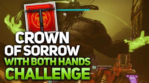 How To Complete The With Both Hands Challenge In The Crown Of Sorrow