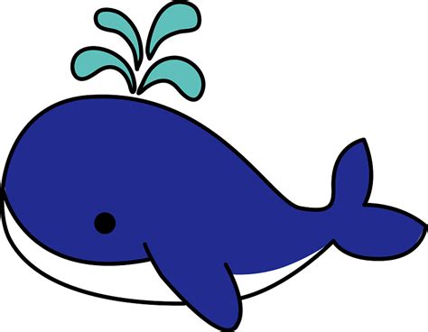 Whale Is Spouting Clipart Free Download Transparent Png Creazilla
