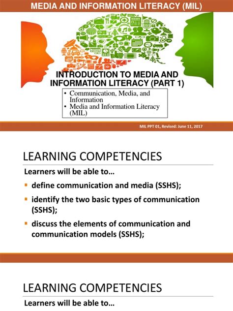 Mil Lesson 1 Information Literacy Literacy