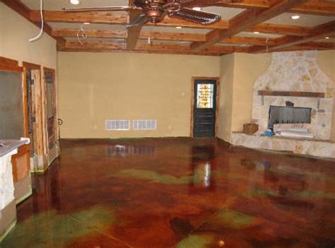 Acid wash concrete stained concrete concrete staining basement renovations home remodeling concrete color hardwood floors cement floors floor design. Acid Stained Concrete and Decorative Concrete Overlays iin ...