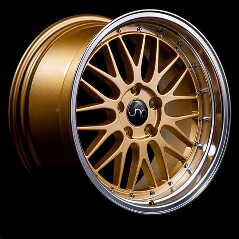 Jnc Wheels 19 Jnc005 Gold Machined Lip Rim 5x1143 19x85 Inch