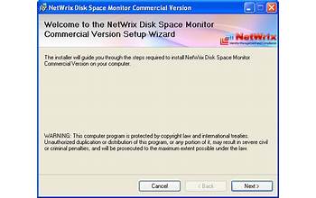 NetWrix Disk Space Monitor screenshot #1