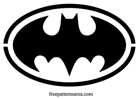 Batman Logo Stencil Professionally Designed Templates