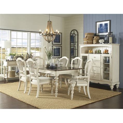 Lark Manor Alise 7 Piece Extendable Solid Wood Dining Set And Reviews