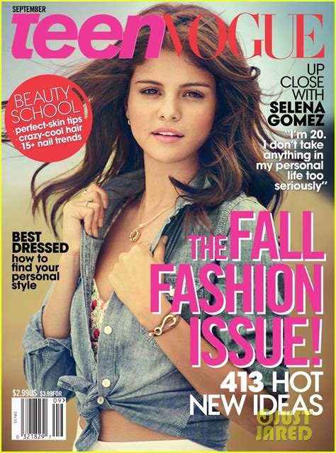 Daydream Stars Selena Gomez Covers Teen Vogue September 2012