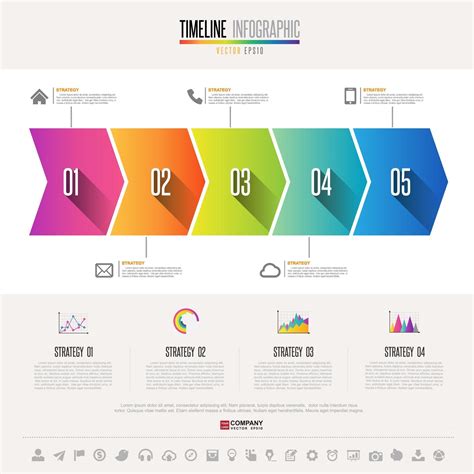 Timeline Infographics Design Template 2168520 Vector Art At Vecteezy