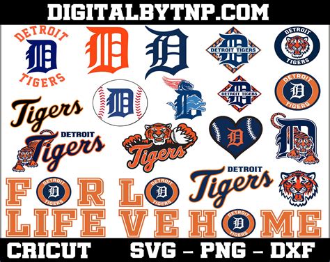 Detroit Tigers Svg Mlb Svg Bundle Sports Logo Baseball Cricut