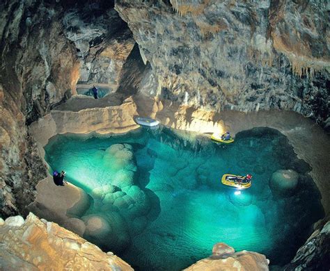 Cave Of The Lakes Achaia Peloponnese Greece Imágenes Bellas