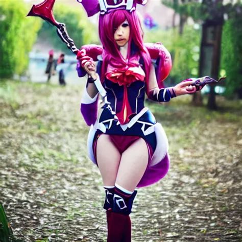 League Of Legends Sneaky Cosplay Photo Giant Crab Stable Diffusion