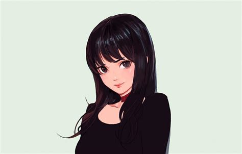 Top 106 Long Black Hair Anime Girl