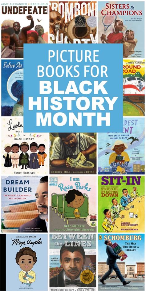 25 Picture Books For Black History Month Everyday Reading