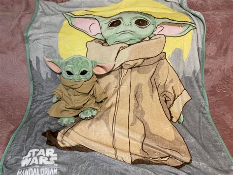 Galactic New Baby Yoda Blankets And Bedding Set At Walmart