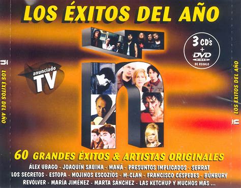 CARATULAS DE CD DE MUSICA Ñ Los Exitos Del Año 2002