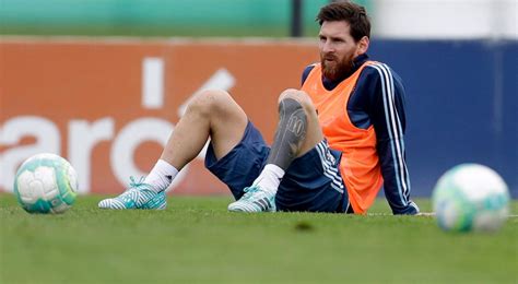Lionel Messi Training Session