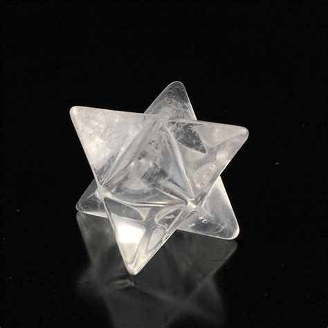 1pc 1 Natural Clear Quartz Merkaba Starquartz Crystal Etsy