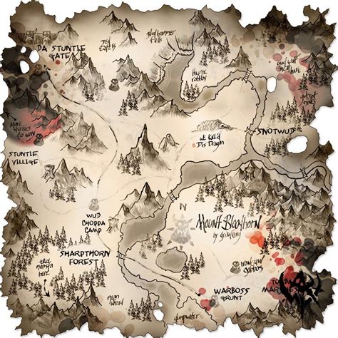 Mapa Mundo De Fantasia Rpg Map Rpg