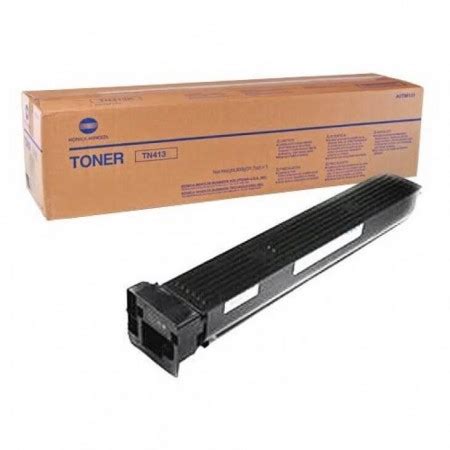 Konica minolta toner nero a3vw050 tn118 nastro trasferimento termico originale. Toner Konica Minolta TN-413K A0TM131 Preto para Bizhub ...