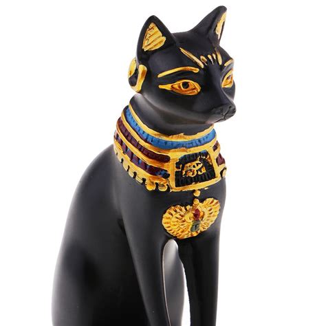 egyptian goddess cat bast bastet figure figurine mythology statue decoration ebay