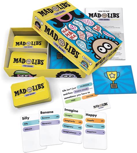 mad libs the game board game at mighty ape nz
