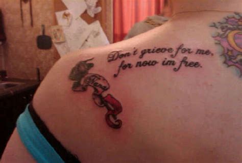 Understanding the meaning and symbolism of the body art gallery. 33 Inspirational Quote Tattoos to Consider