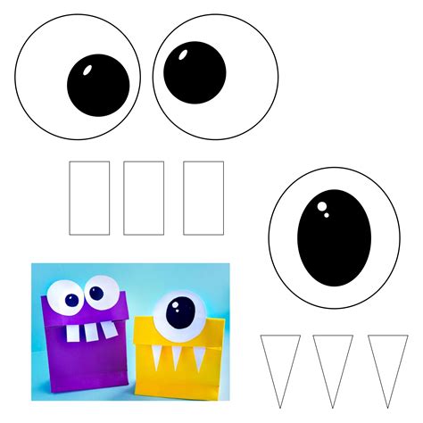 Printable Paper Puppets Templates