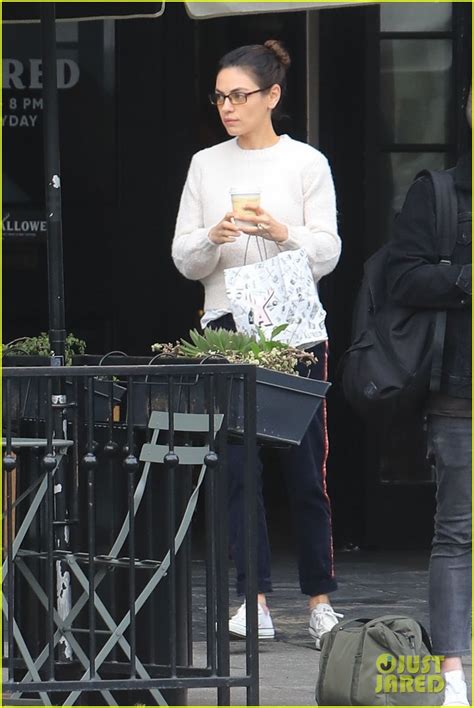 Mila Kunis Wears Glasses During Errands And A Coffee Stop In Los Angeles Photo 4401585 Mila