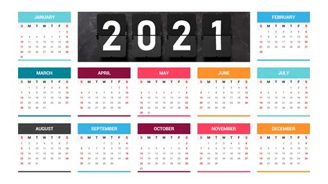 Free Editable Calendar 2021 2021 Editable Yearly Calendar Templates