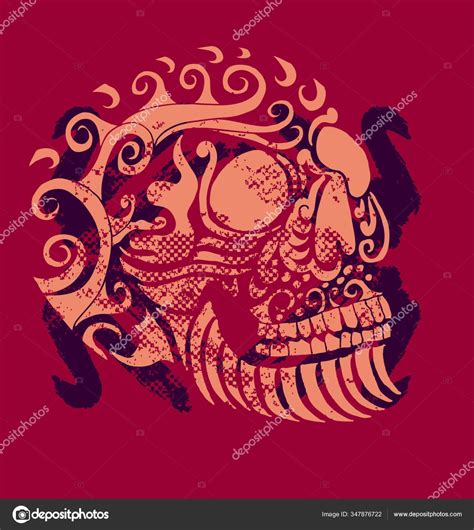 Tattoo Tribal Skull Vector Art Stock Vector Image By ©yayimages 347876722