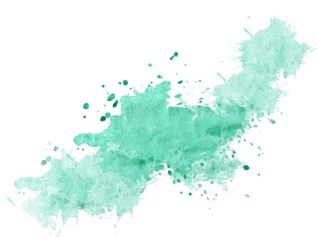 Download Colorful Hand Painted Watercolor Background Green Watercolor