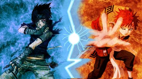 Gaara Sasuke Sasuke Vs Gaara Anime Naruto Hd Desktop Wallpaper