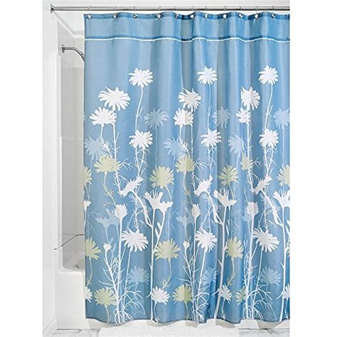 In addition to that they are beautiful and easy to use and keep neat, they here are five variations of 108 inch blackout curtains; InterDesign Daizy Fabric Shower Curtain, Long, 72-Inch by ...
