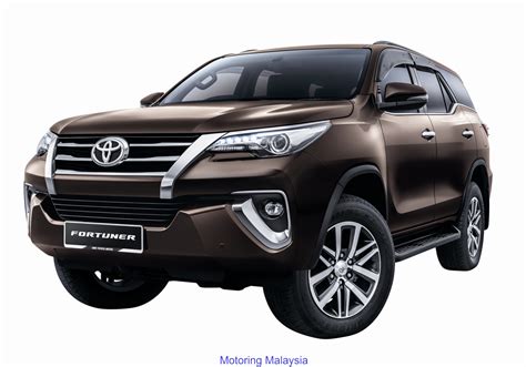 Motoring Malaysia The Toyota Fortuner And Innova Receives Upgrades And