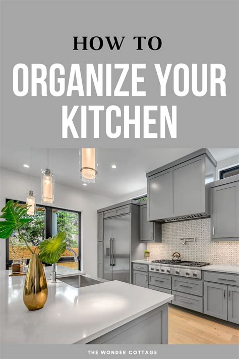 10 Clever Ways To Organize Your Kitchen The Wonder Cottage