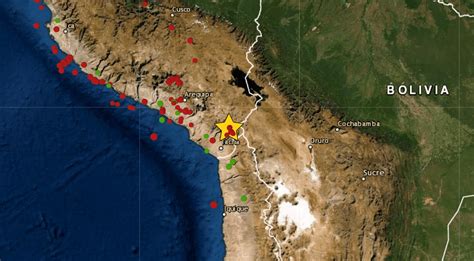 Sismo En Tacna Temblor De Magnitud 39 Se Registró Hoy 10 De Mayo En