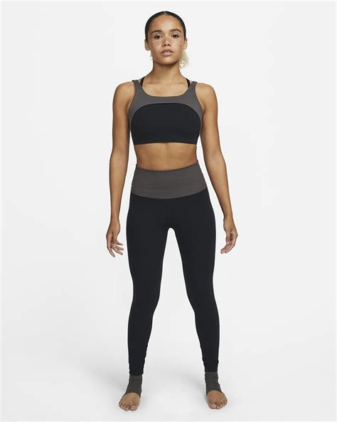 Nike Yoga Indy Womens Light Support Non Padded Ribbed Sports Bra Nike Au