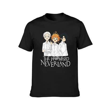 Buy The Promised Neverland T Shirt Emma Ray Norman Short Sleeve Anime