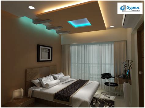 Our organization is standard provider of pop false ceiling to our clients. Gyproc #falseceiling can completely change your bedroom ...