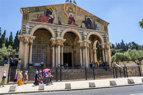 The Church Of All Nations In Jerusalem Israel Editorial Photo Image