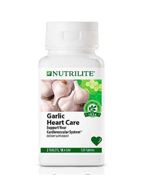 Nutrilite Garlic Heart Care Formula 120 Count