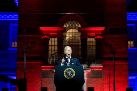 Read The Full Transcript Of Bidens Speech In Philadelphia The New