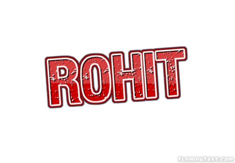 Yeh problem sabhi ko na ho isliye maine ye video banaya. Rohit Logo | Free Name Design Tool from Flaming Text