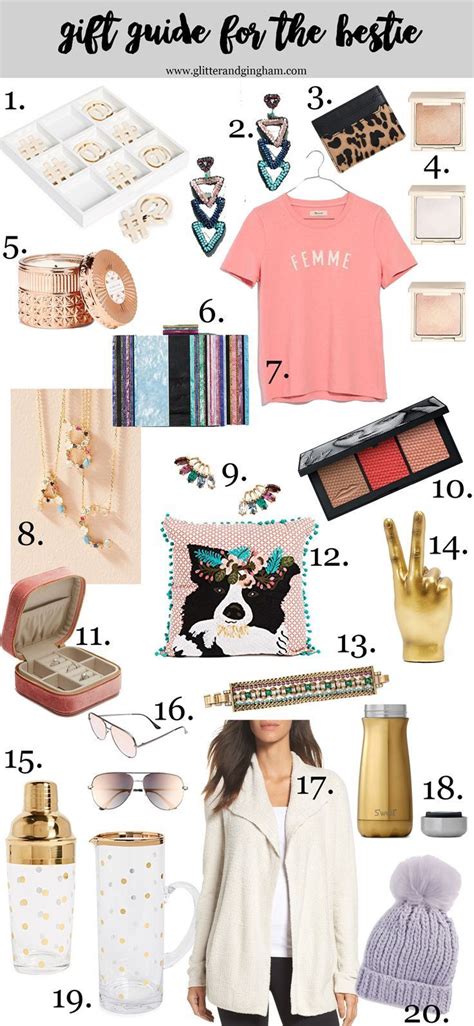 Lucky for you, here are 42 amazing gift ideas for your sis. Holiday Gift Guide for Her: Mom, Sister & BFF! - Glitter ...