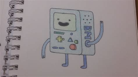 310 How To Draw Bmo From Adventure Time Youtube